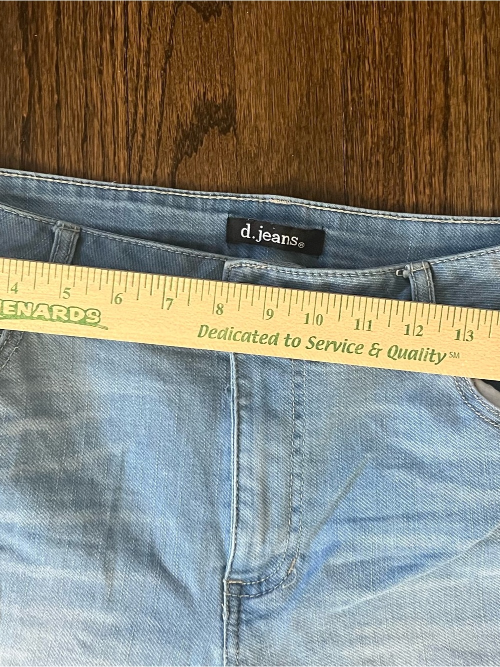 d. jeans Light Blue Skinny Distressed Women’s Jeans - Picture 4 of 6